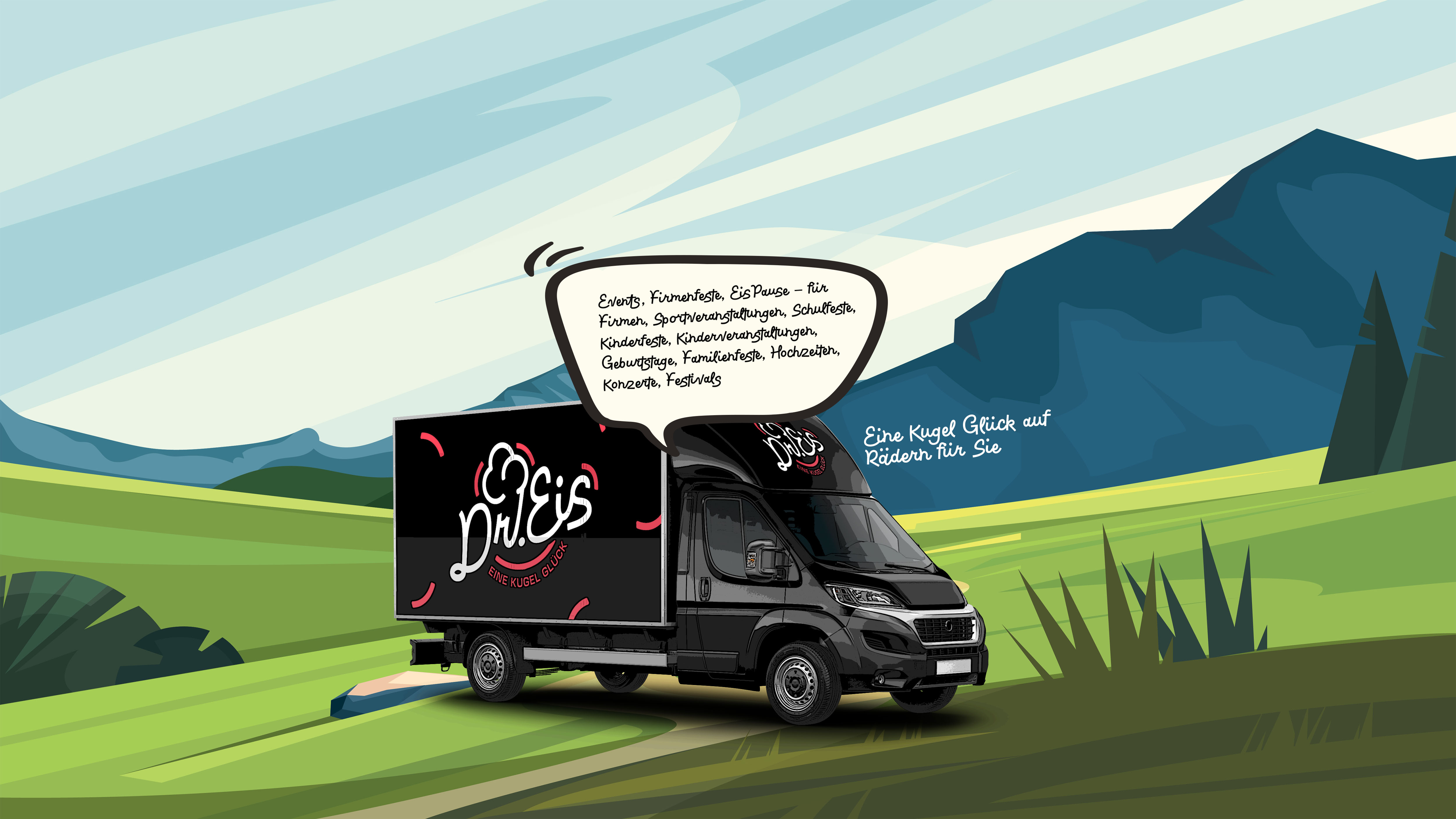 Doktor Eis - EisTruck mieten - illustration